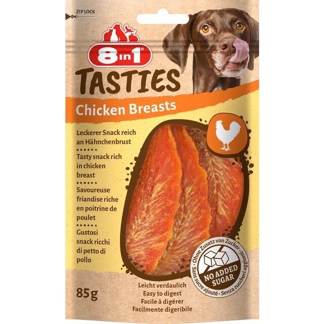 8in1 Tasties Tavuk Göğüsü Köpek Ödülü 85 GR | SRC: Barcode: 4048422152637